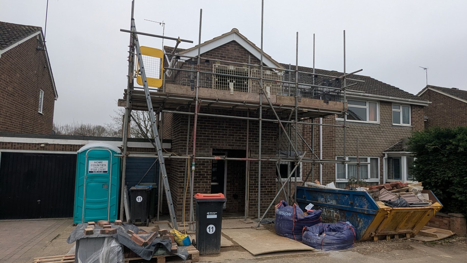 Double Storey Front Extension in Newport Pagnell - Image 1