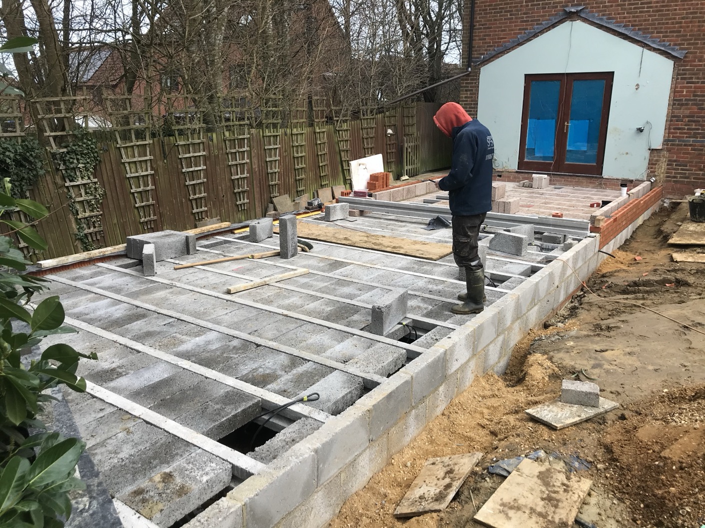 Back Extension with Patio in Milton Keynes - Image 11