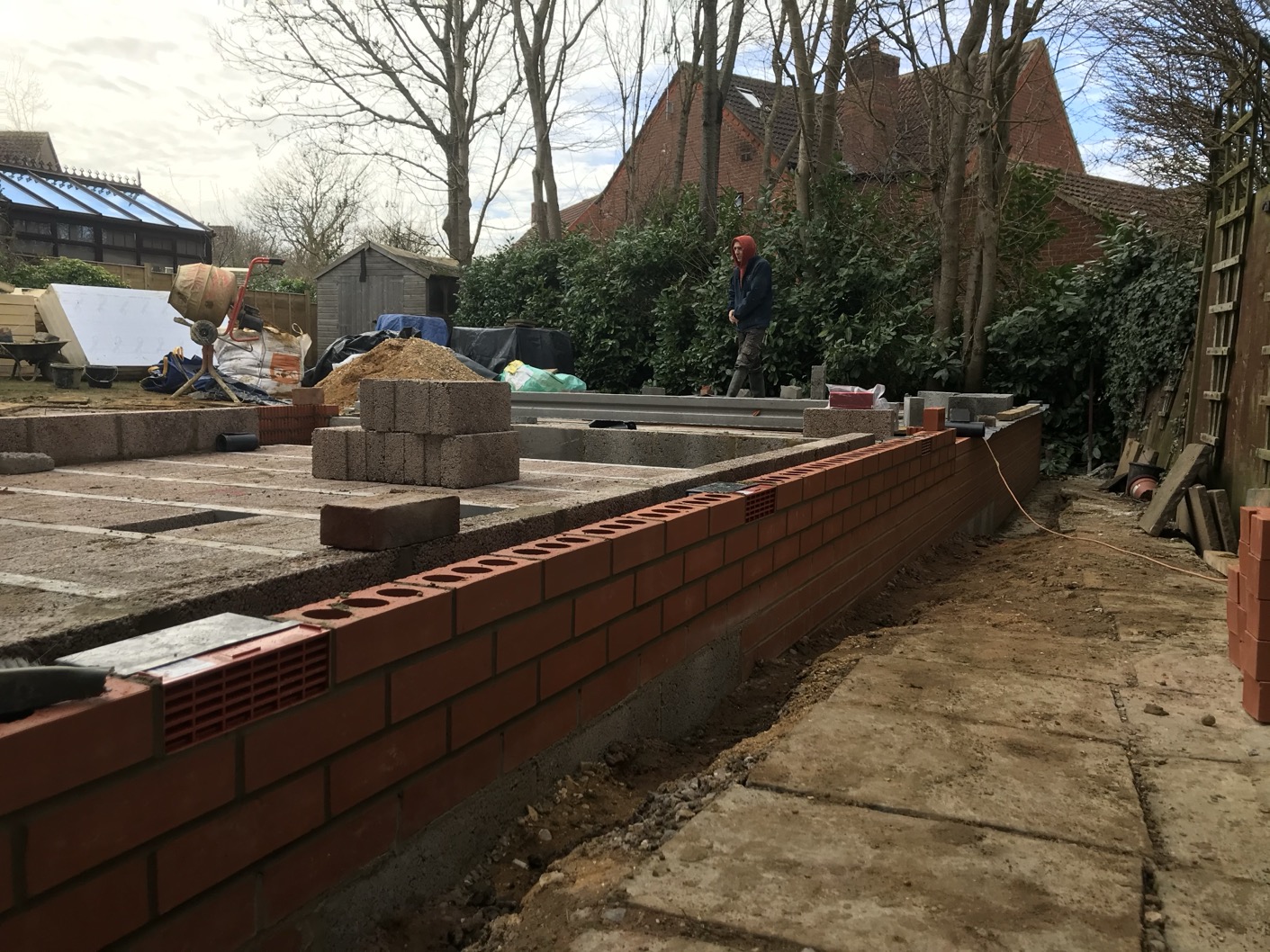 Back Extension with Patio in Milton Keynes - Image 12