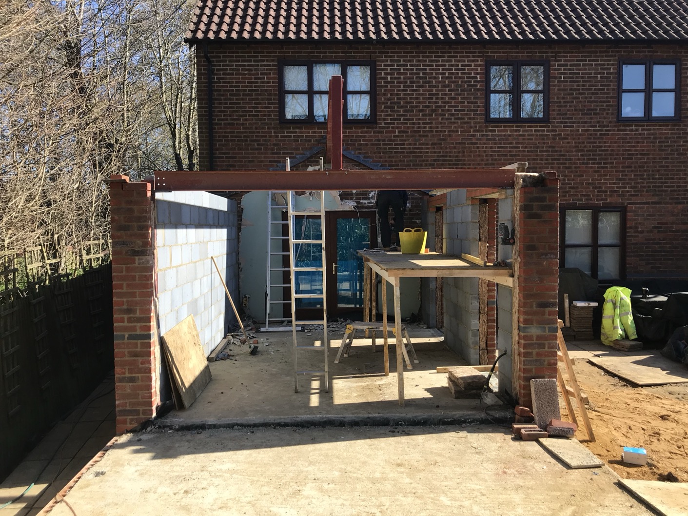 Back Extension with Patio in Milton Keynes - Image 14