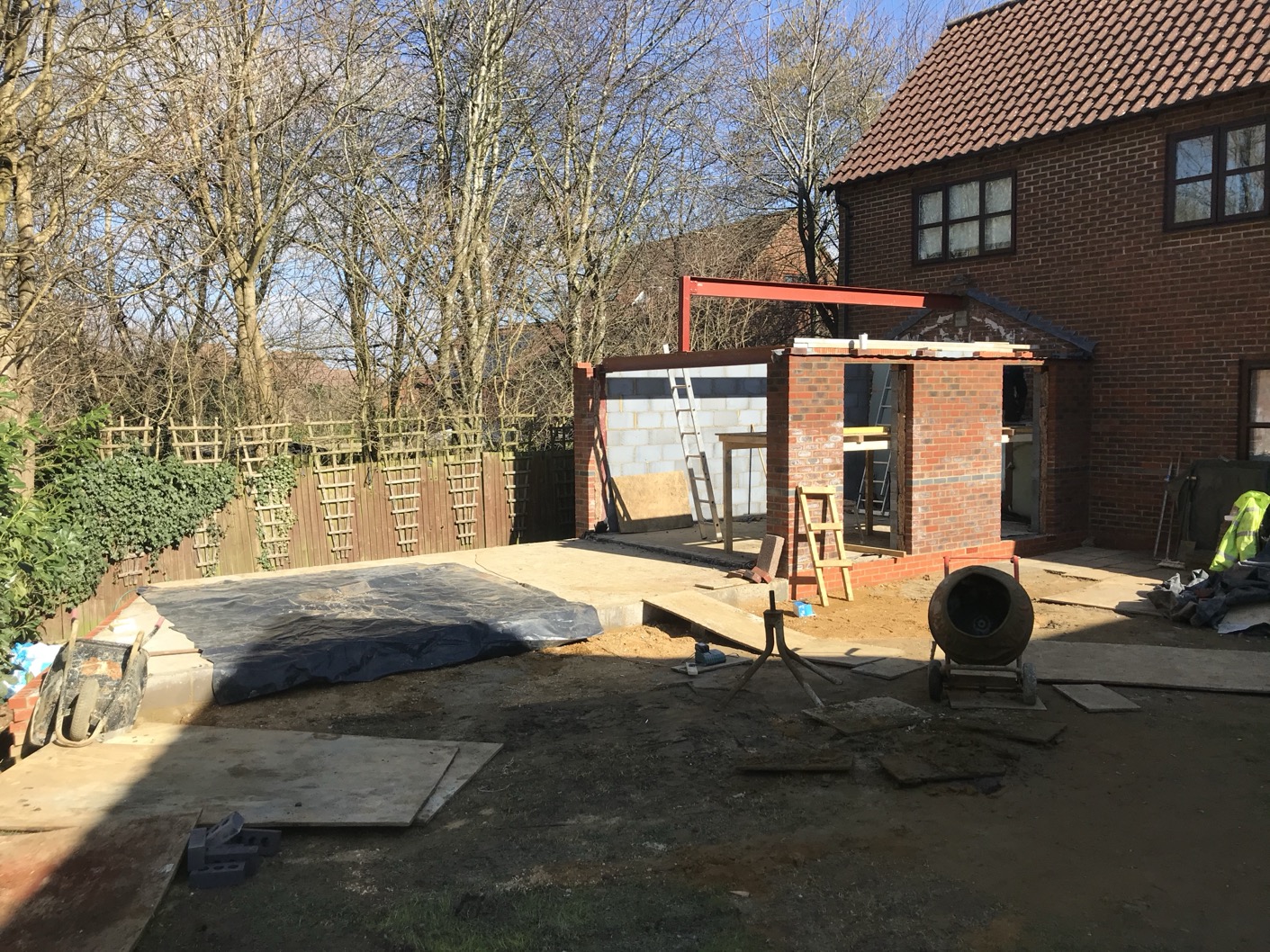 Back Extension with Patio in Milton Keynes - Image 15
