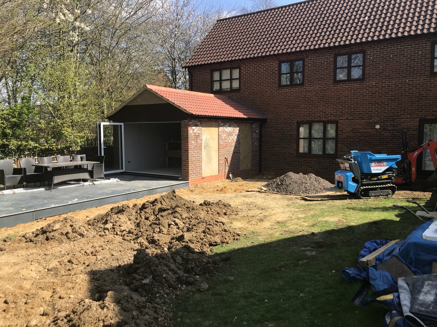 Back Extension with Patio in Milton Keynes - Image 17