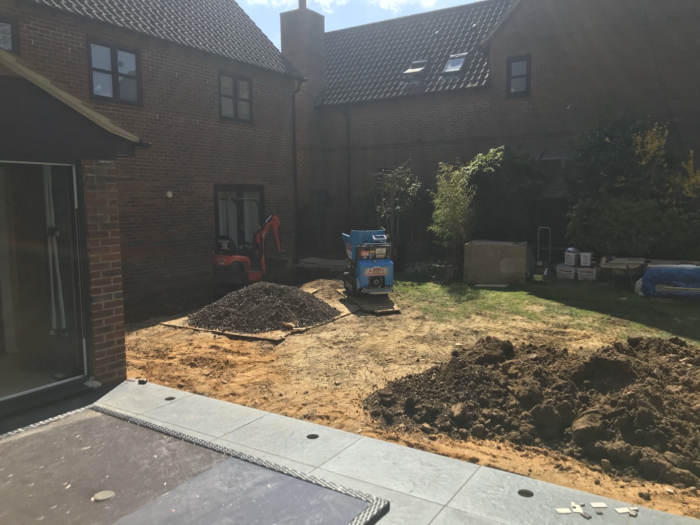 Back Extension with Patio in Milton Keynes - Image 18