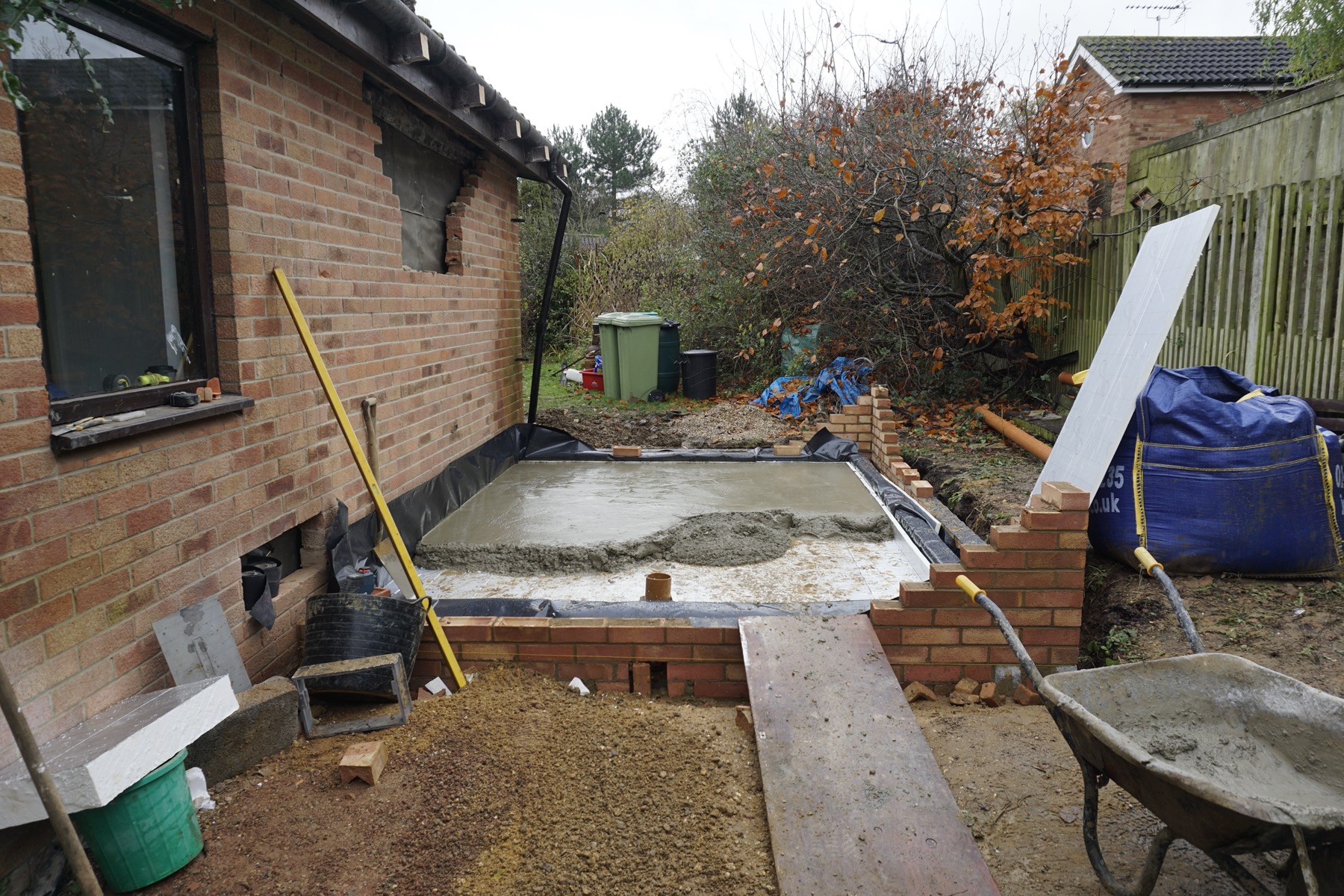 Building Single Storey Side House Kitchen Extension In Milton Keynes - Image 1