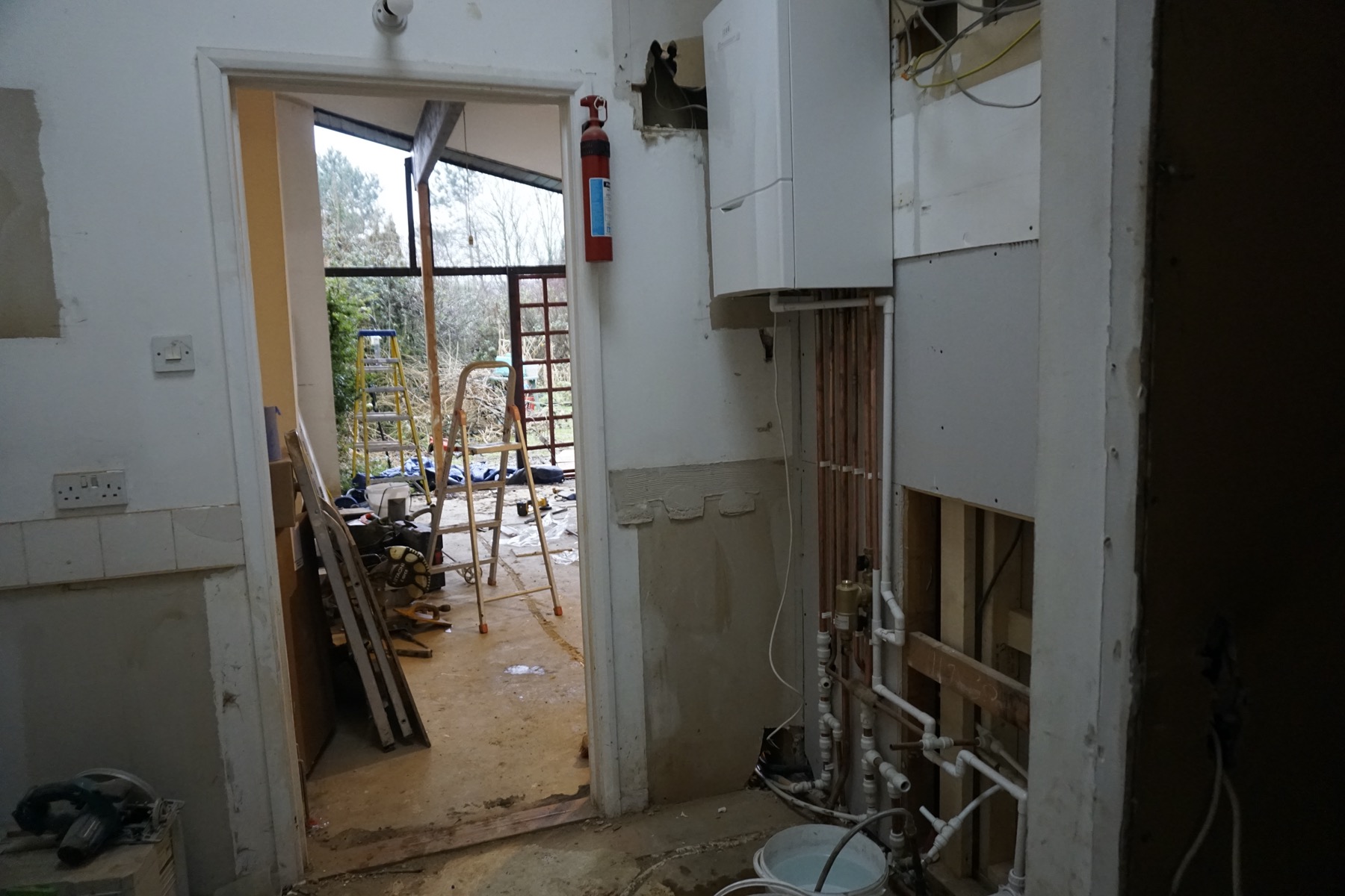 Building Single Storey Side House Kitchen Extension In Milton Keynes - Image 19