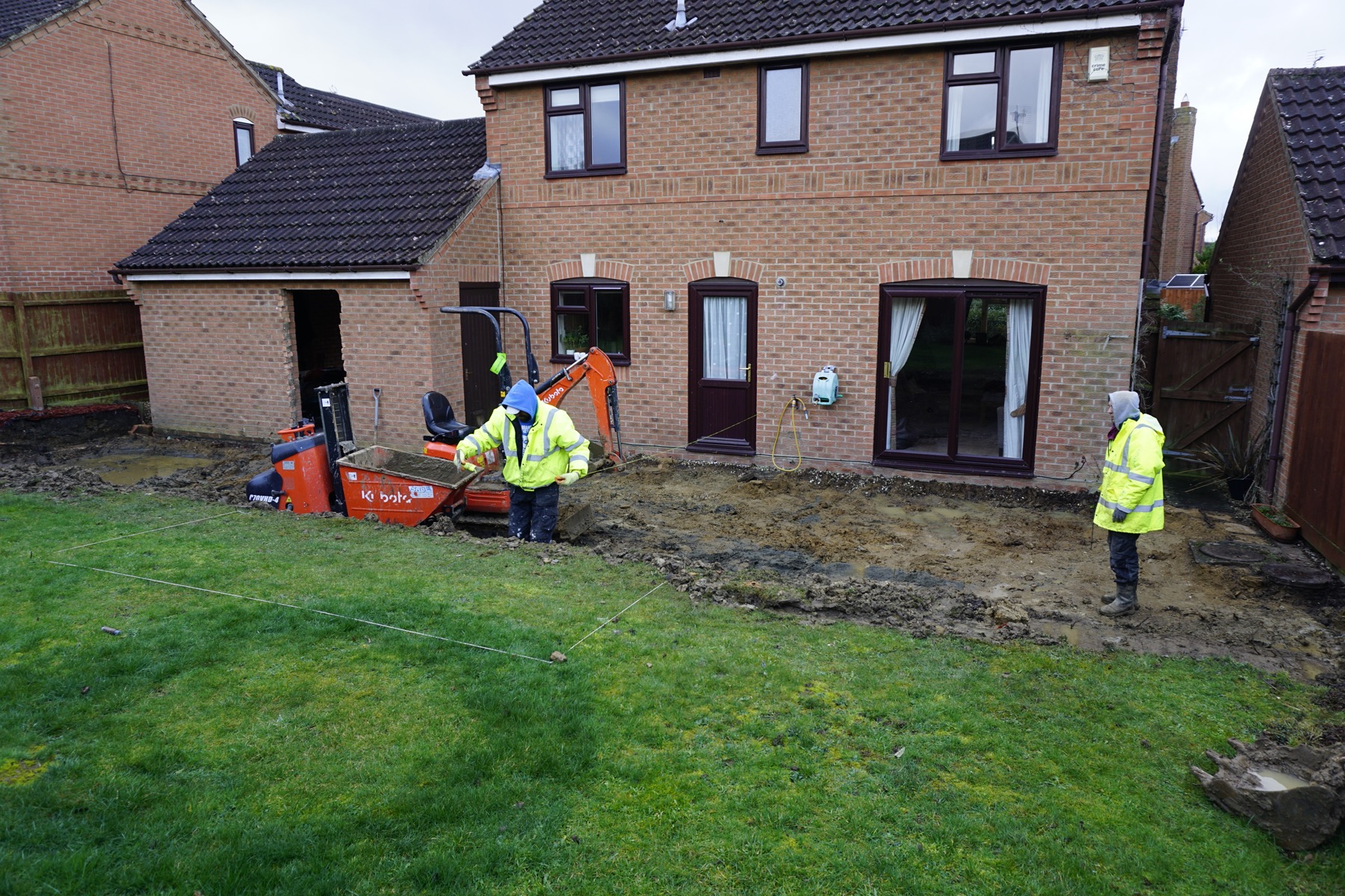 Single Storey Back House Extension Old Farm Park - Image 3