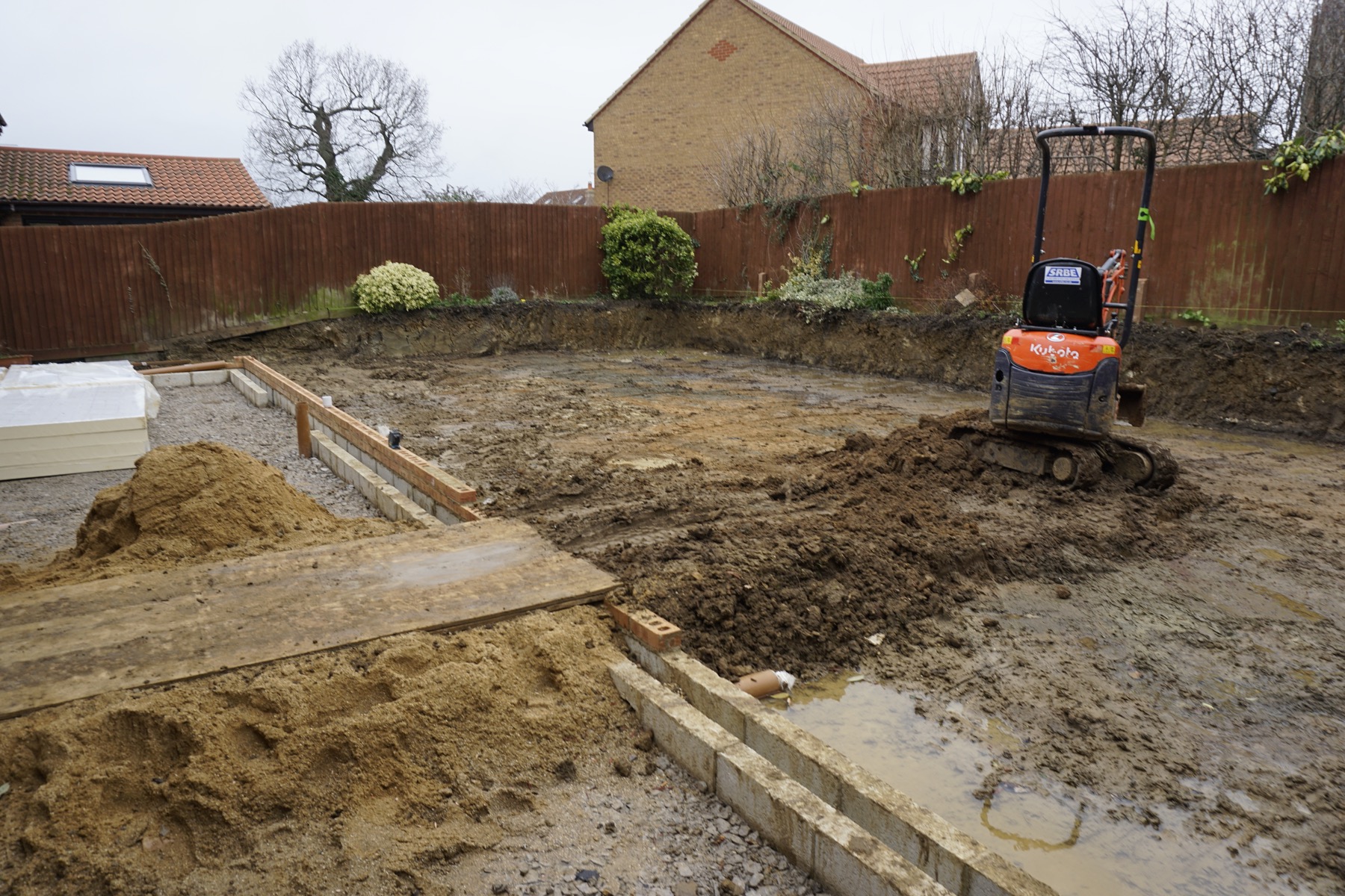 Single Storey Back House Extension Old Farm Park - Image 9