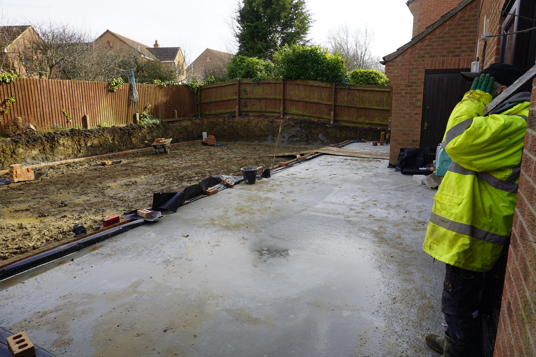Single Storey Back House Extension Old Farm Park - Image 14
