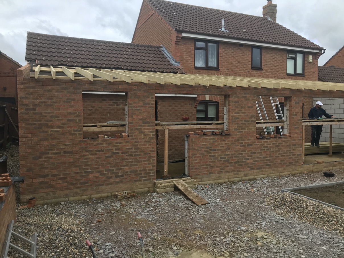 Single Storey Back House Extension Old Farm Park - Image 17