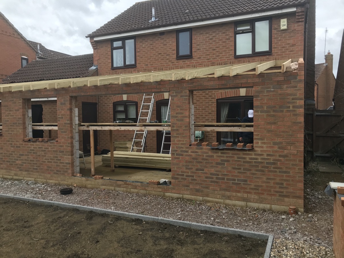 Single Storey Back House Extension Old Farm Park - Image 18