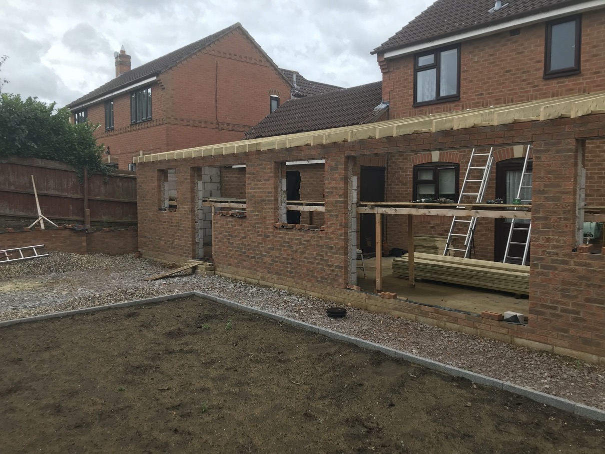 Single Storey Back House Extension Old Farm Park - Image 19