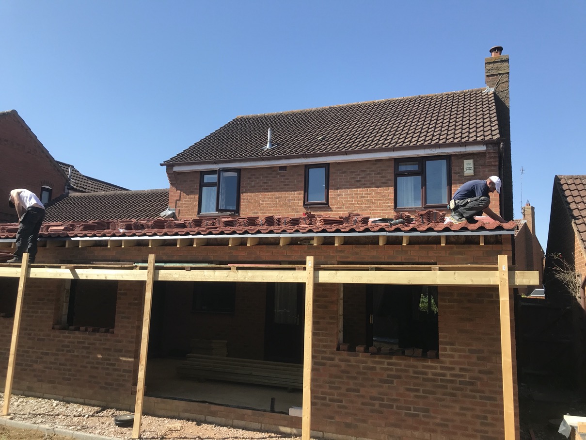 Single Storey Back House Extension Old Farm Park - Image 21