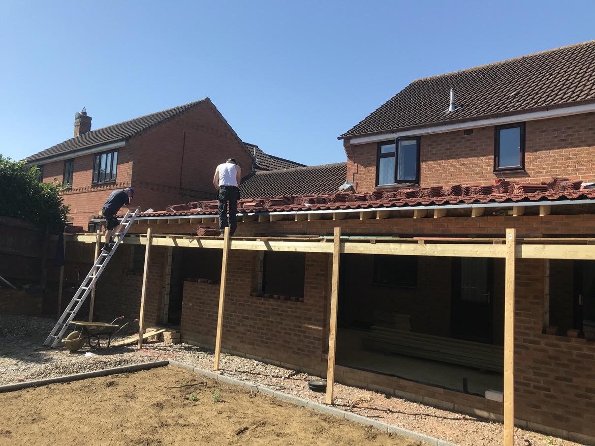 Single Storey Back House Extension Old Farm Park - Image 22