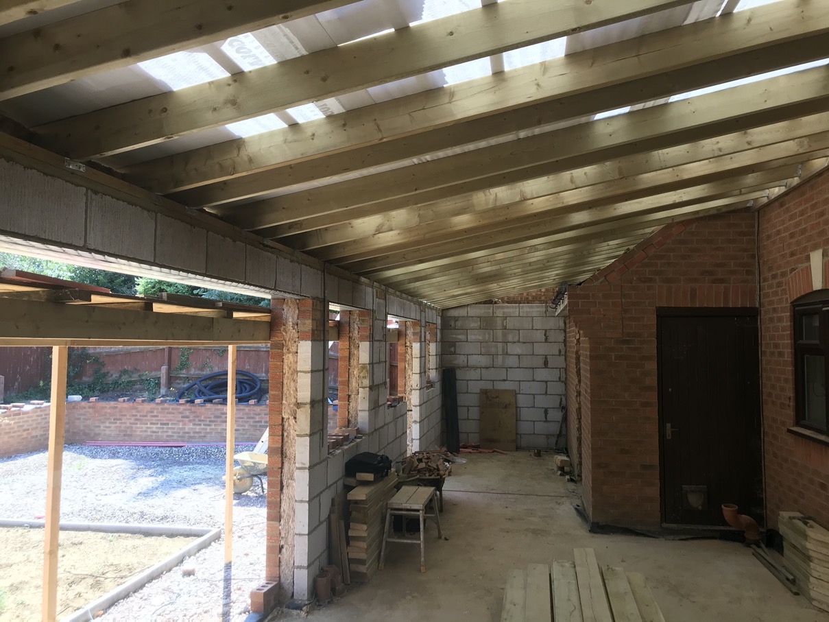 Single Storey Back House Extension Old Farm Park - Image 23