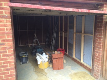 Garage Conversion in Furzton - Image 1