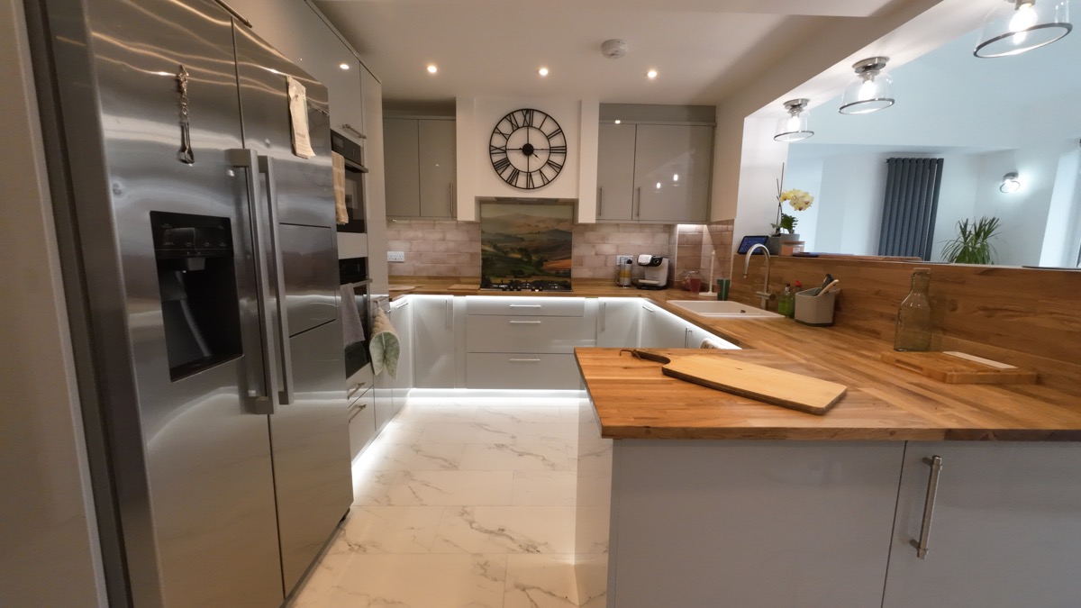 Kitchen renovation and RSJ installations in Bletchley - Image 1