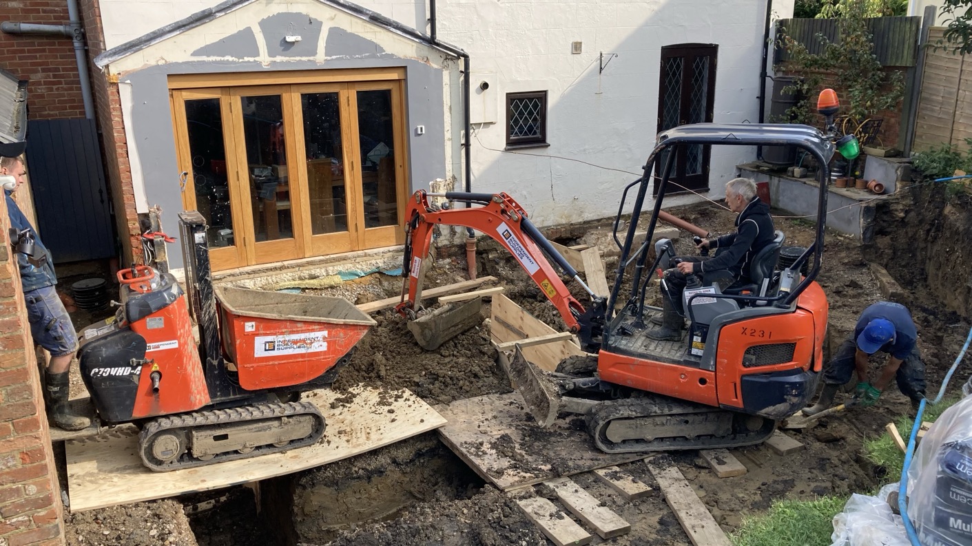Single Storey rear extension in Whaddon - Image 1