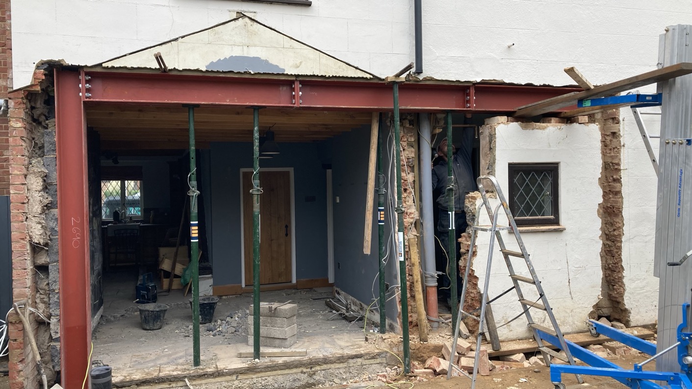 Single Storey rear extension in Whaddon - Image 4