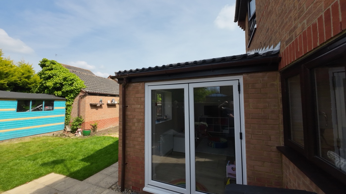 Rear single storey extension in Emerson Valley and Garage conversion - Image 6