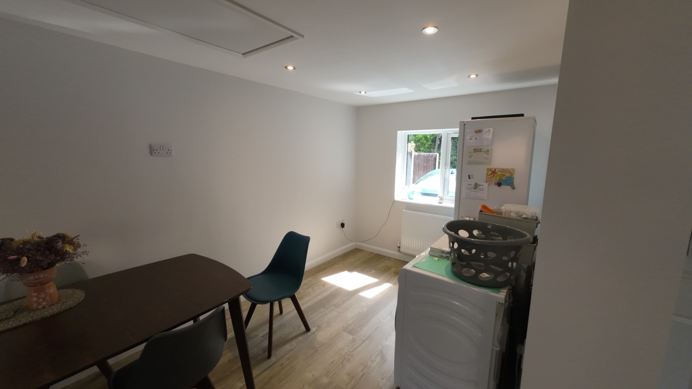 Rear single storey extension in Emerson Valley and Garage conversion - Image 8
