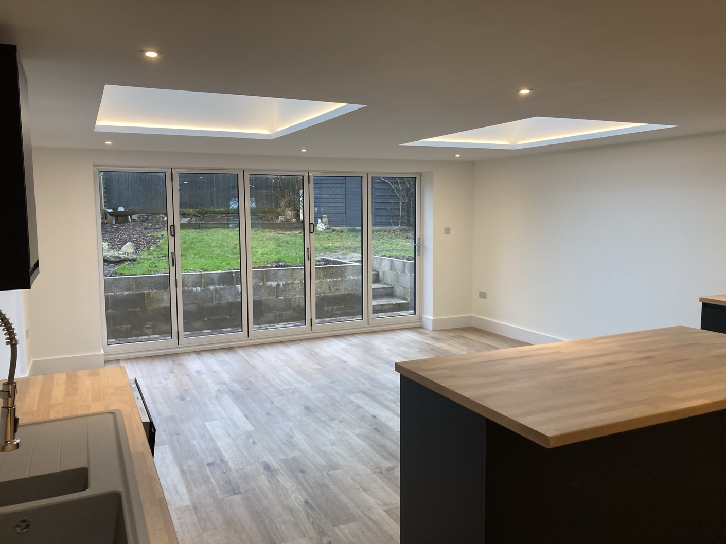Kitchen installation in the newly built rear extension - Image 3