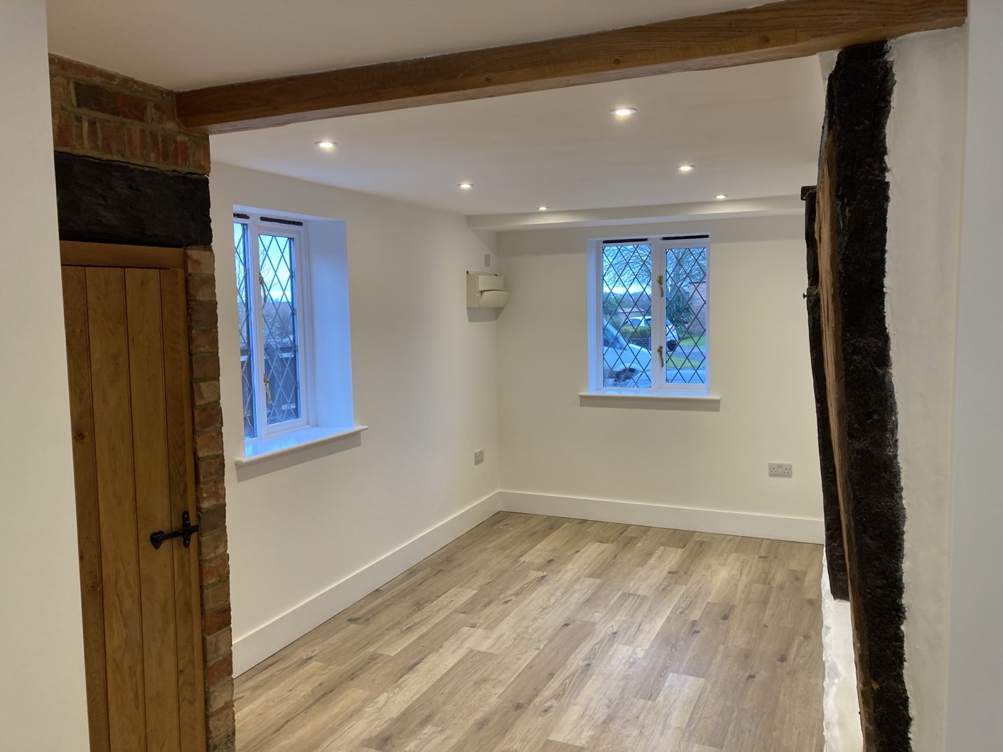 Kitchen installation in the newly built rear extension - Image 8
