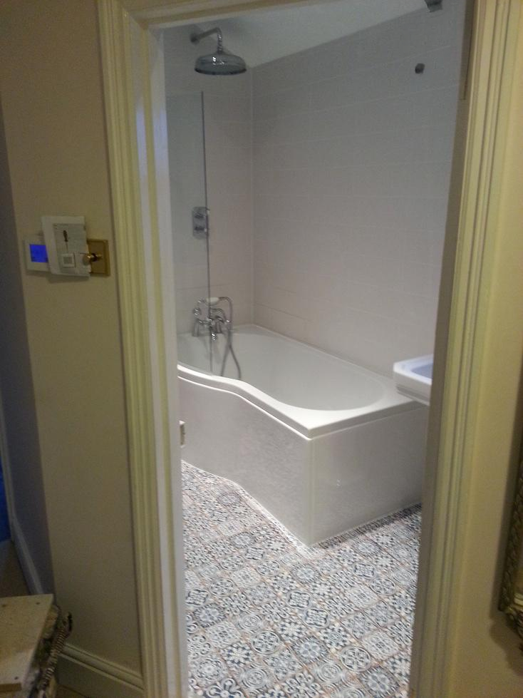 Master bathroom renovation in Wolverton - Image 12