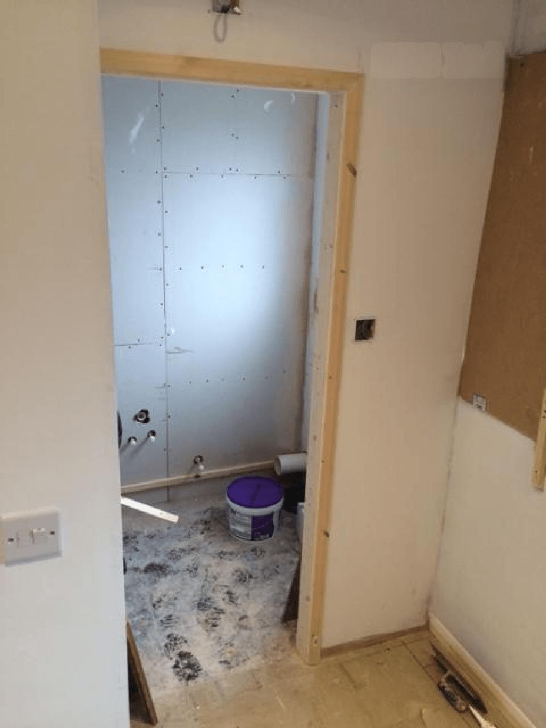 Creating en-suite in Bletchley - Image 1