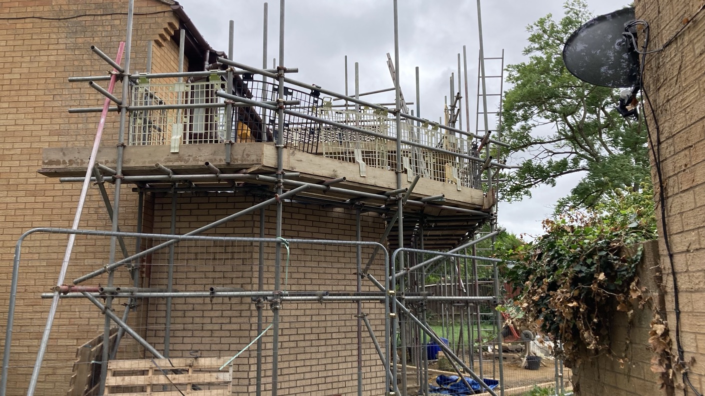 Building extension above the garage and at the rear in Oldbrook - Image 2