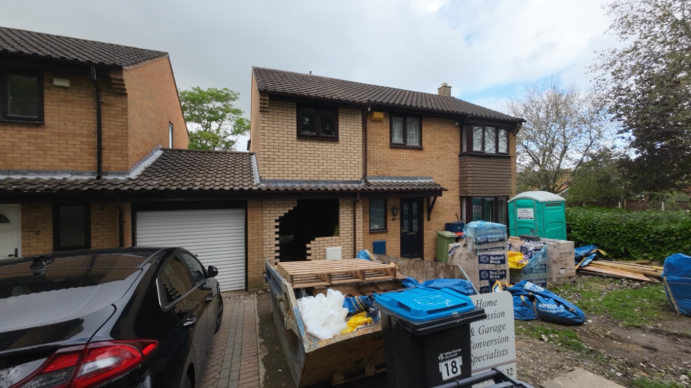 Building extension above the garage and at the rear in Oldbrook - Image 5