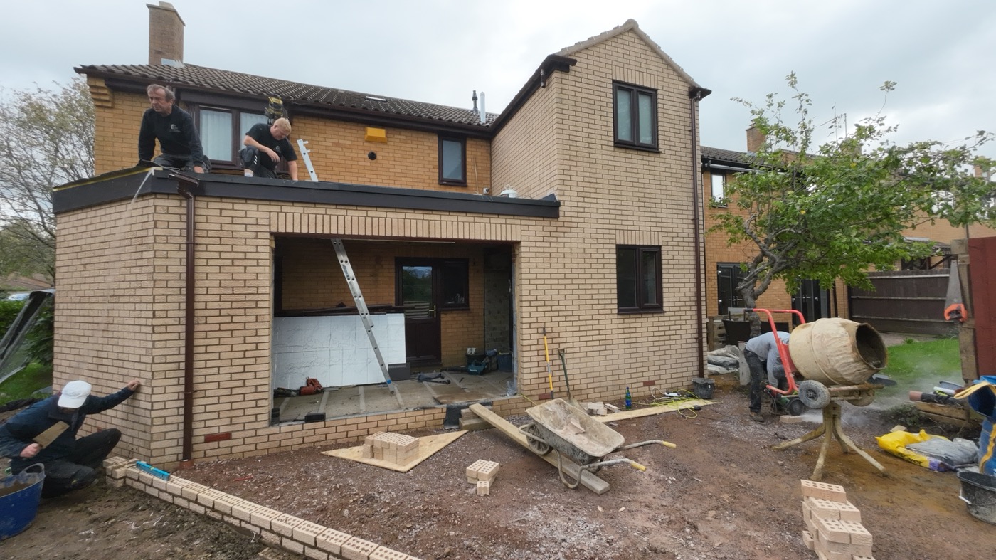 Building extension above the garage and at the rear in Oldbrook - Image 6