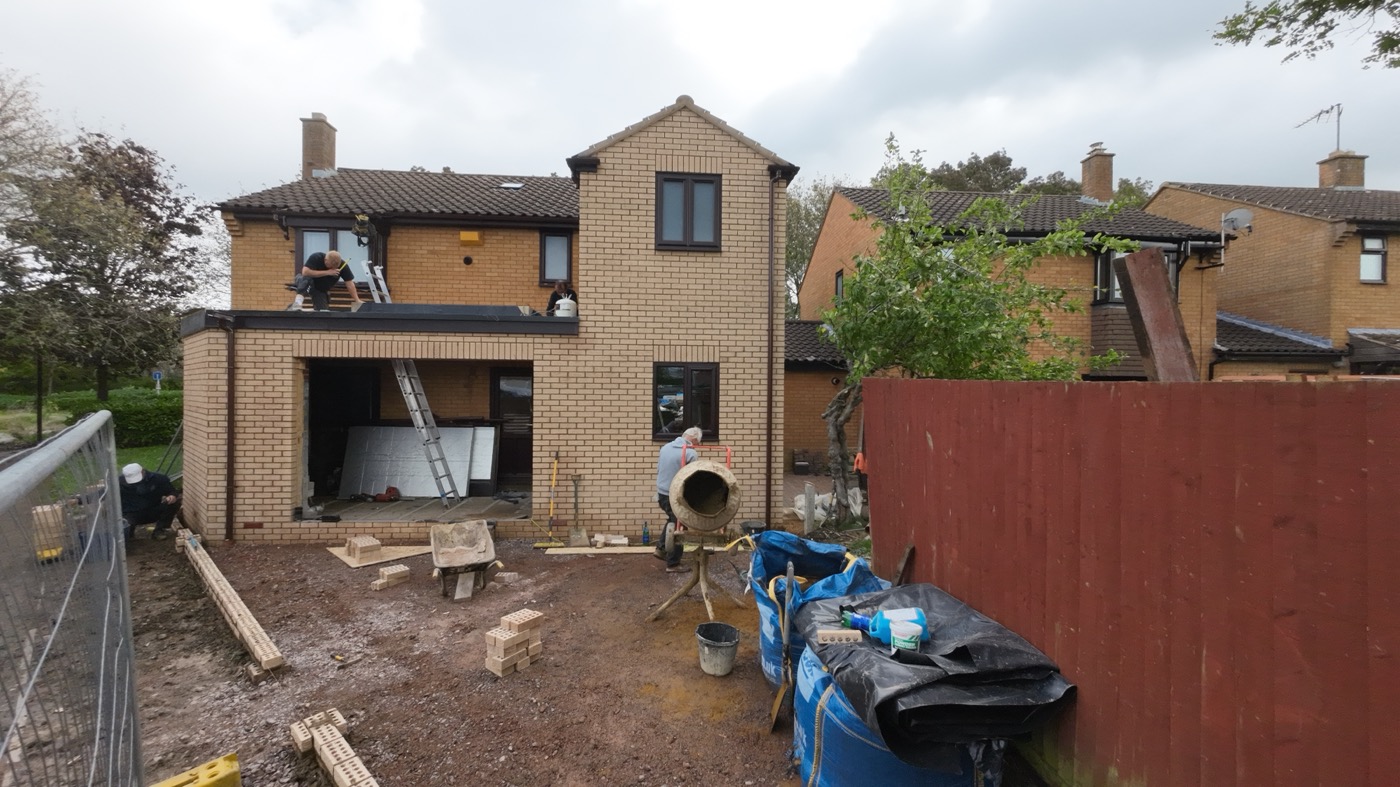 Building extension above the garage and at the rear in Oldbrook - Image 7