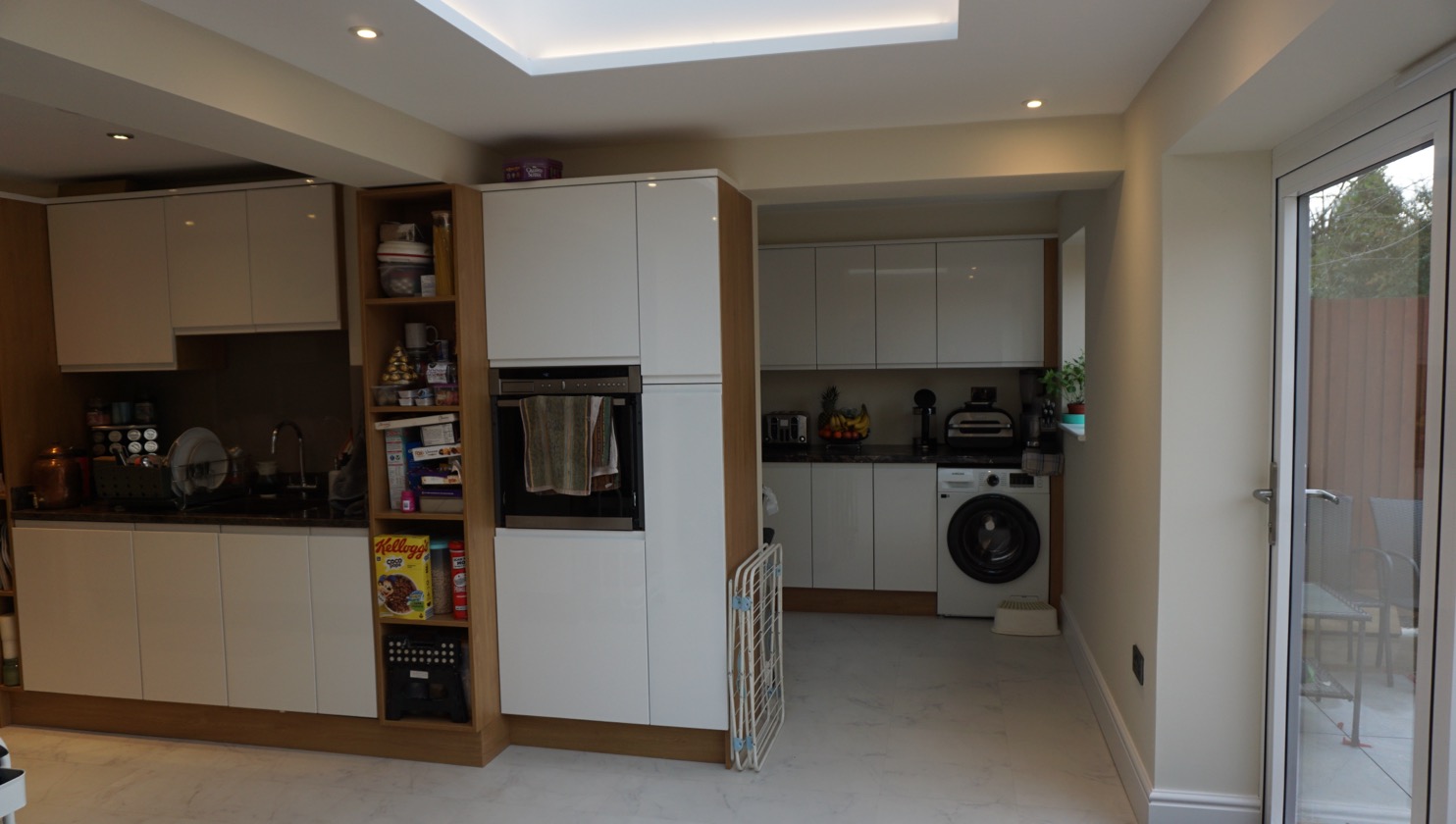 Building extension above the garage and at the rear in Oldbrook - Image 31