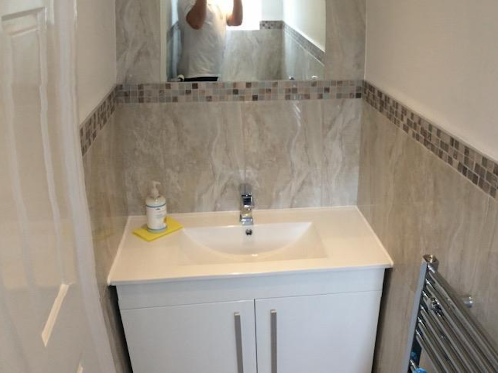 Cloakroom renovation in Northampton