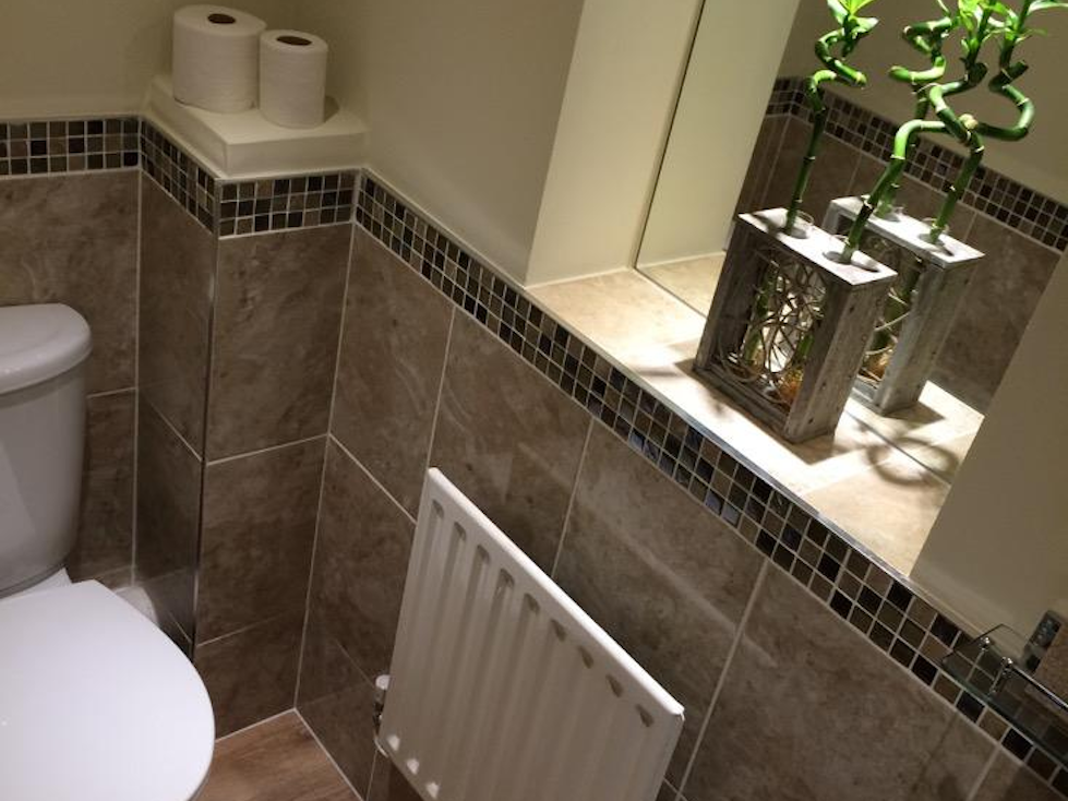 Cloakroom renovation in Furzton