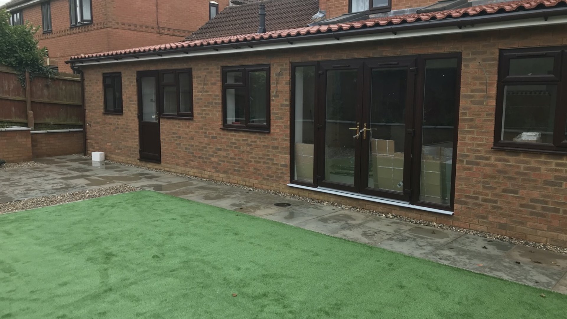 Single storey home extension completed in Broughton Milton Keynes by PMJ Building Services